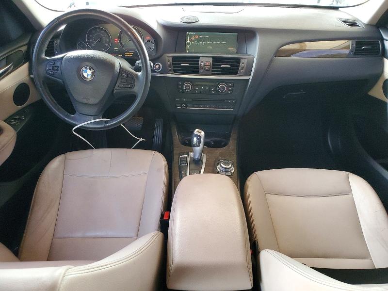 2013 BMW X3 VIN 5UXWX9C55D0A24206 COPART salvage auction — MECHANICAL, Al - Certificate Of Title (P), sold $2,650 on 2026-07-28 (photo 8)