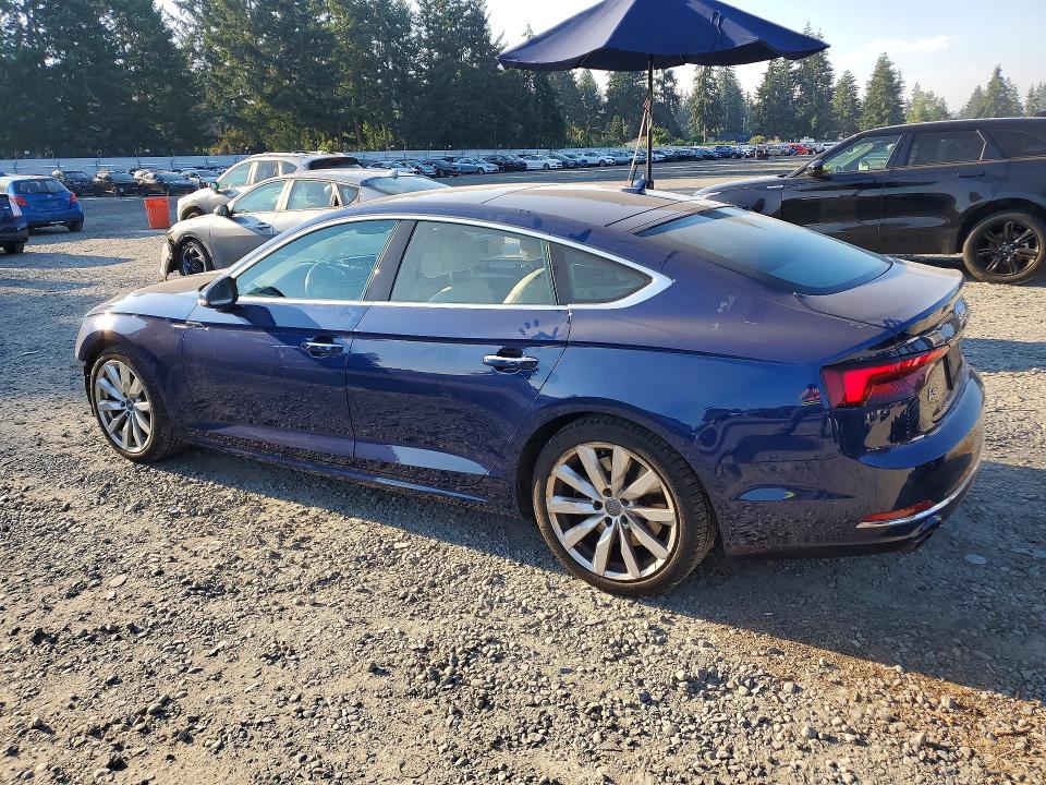 2018 Audi A5 VIN WAUBNCF58JA048420 COPART salvage auction — FRONT END, Wa - Bill Of Sale, sold $3,050 on 2026-07-31 (photo 2)