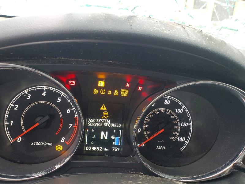 2025 Mitsubishi Outlander sport VIN JA4ARUAU4SU008109 COPART salvage auction — ALL OVER, Az - Cert Of Title - Salvage, sold $275 on 2026-07-29 (photo 9)