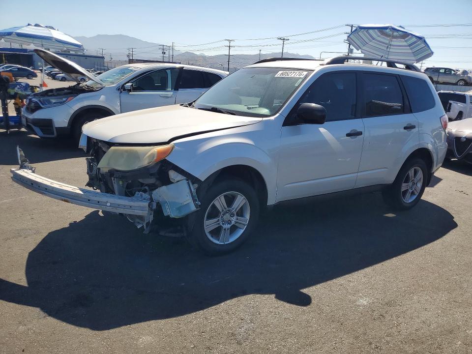 2013 Subaru Forester VIN JF2SHABC1DH432944 COPART salvage auction — FRONT END, Ca - Dis/Dlr/Exp Only Clean Title, sold $550 on 2026-07-27 (photo 1)