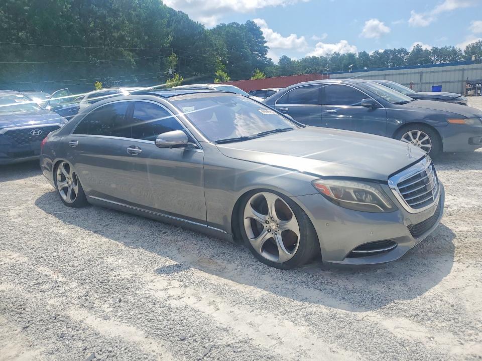 2015 Mercedes-benz S-klasse VIN WDDUG8FB4FA118016 COPART salvage auction — MECHANICAL, Mo - Cert Of Title-Repossessed (P), sold $7,700 on 2026-07-28 (photo 4)