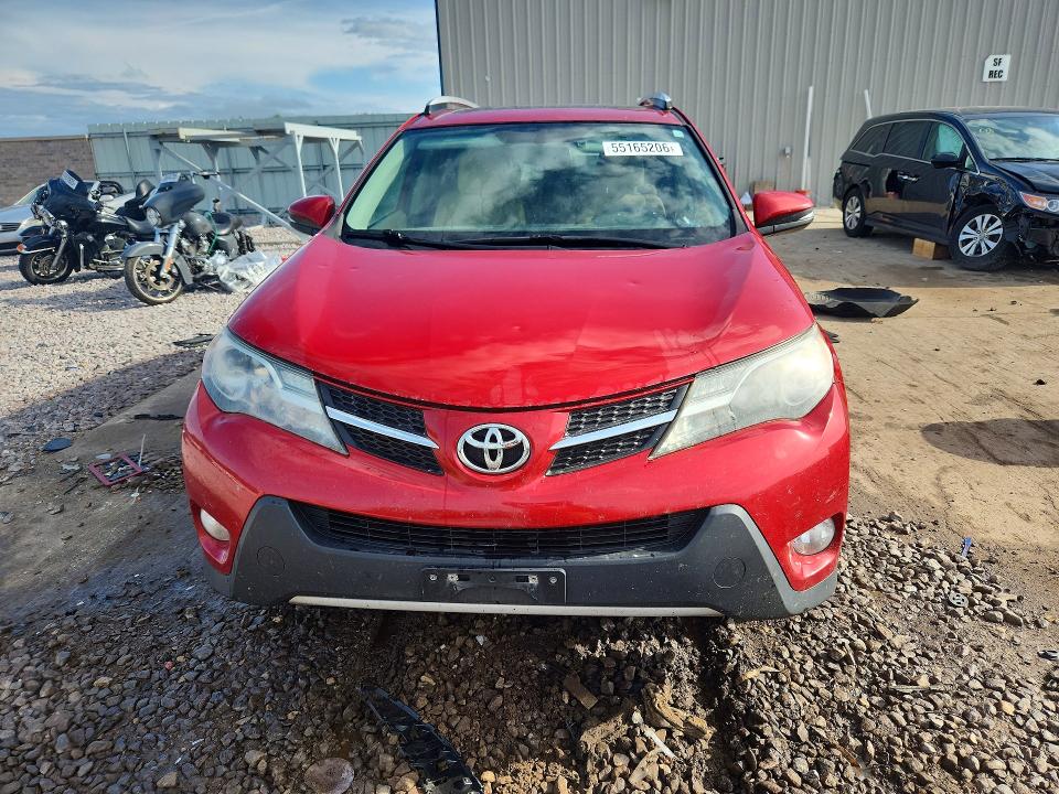 2013 Toyota VIN JTMDFREV4DD027144 COPART salvage auction — HAIL, Wi - Junked Vehicle Bill Of Sale, sold $2,900 on 2026-07-13 (photo 5)
