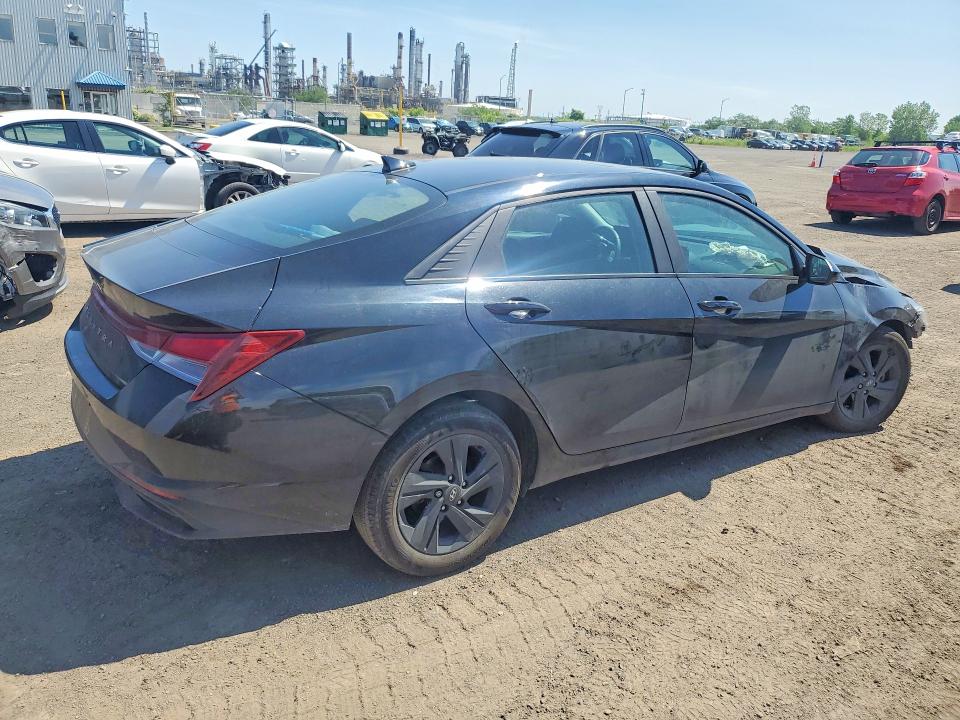 2023 Hyundai Elantra VIN KMHLM4AG6PU528080 COPART salvage auction — FRONT END, Qc - Irrecuperable, sold $1,950 on 2026-09-08 (photo 3)