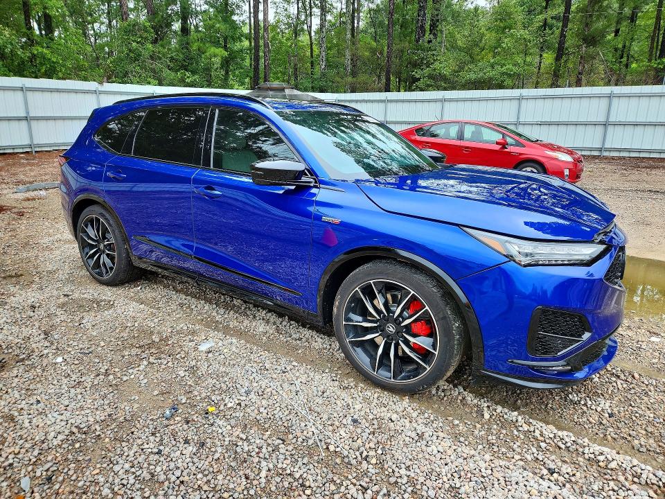 2024 Acura Mdx VIN 5J8YD8H89RL002732 COPART salvage auction — FRONT END, Nc - Salvage Certificate Of Title, sold $19,200 on 2026-08-21 (photo 4)