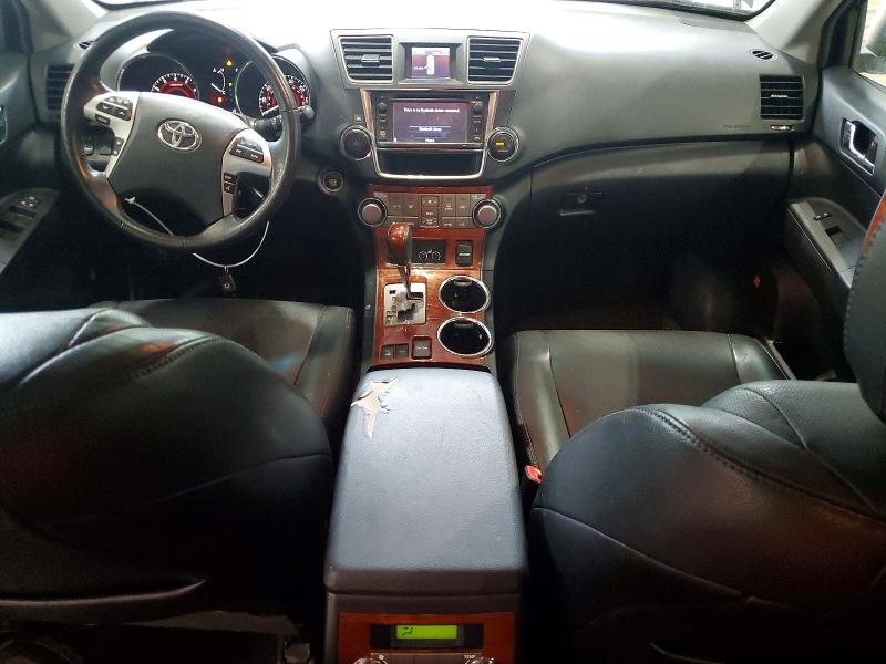 2013 Toyota Highlander VIN 5TDDK3EHXDS200804 COPART salvage auction — FRONT END, NY - MV-907A SALVAGE CERTIFICATE, sold $4,100 on 2026-07-29 (photo 8)