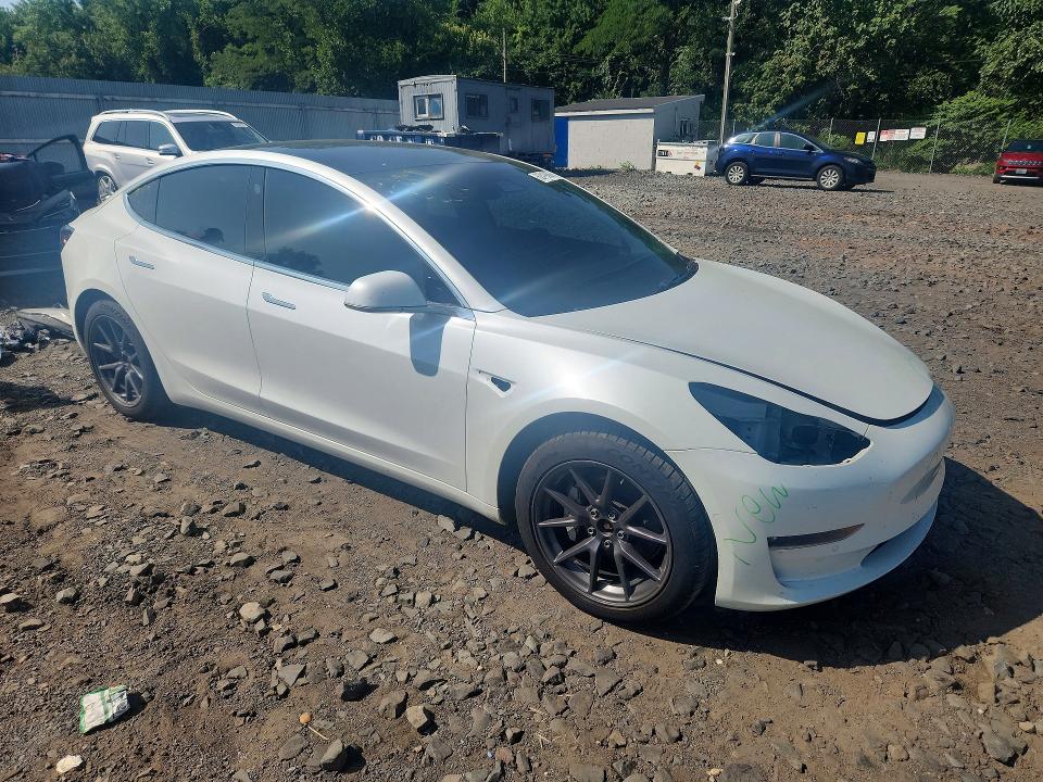 2019 Tesla Model 3 VIN 5YJ3E1EB3KF493515 COPART salvage auction — FRONT END, Ny - Mv-907A Salvage Certificate, sold $3,800 on 2026-07-30 (photo 4)