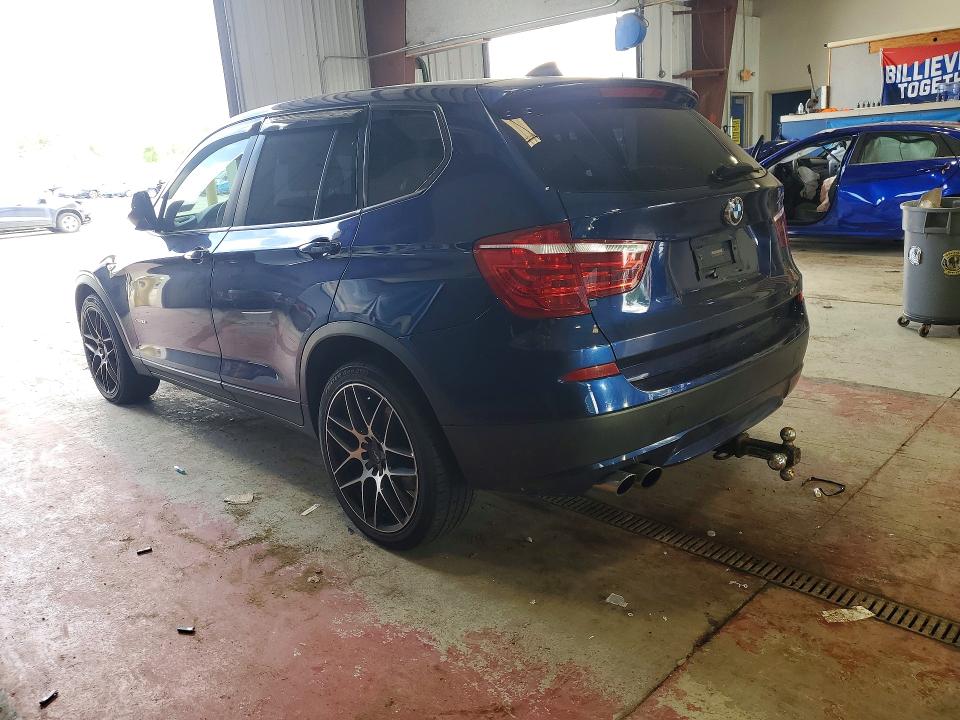 2011 BMW X3 VIN 5UXWX5C53BL713999 COPART salvage auction — FRONT END, NY - MV-907A SALVAGE CERTIFICATE, sold $175 on 2026-07-20 (photo 2)