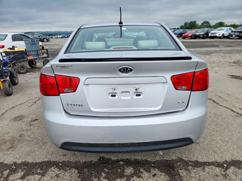 2010 Kia Forte VIN KNAFU4A24A5844551 COPART salvage auction — FRONT END, Pa - Certificate Of Salvage, sold $625 on 2026-07-17 (photo 6)