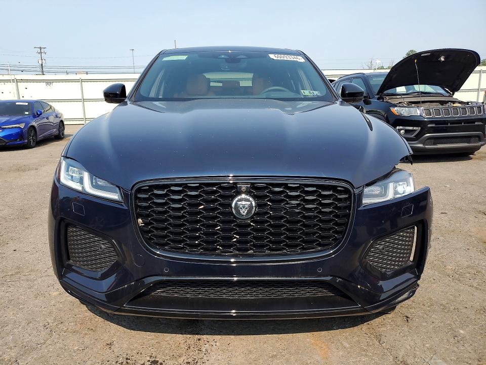 2026 Jaguar F-pace VIN SADCT2EX7TA757339 COPART salvage auction — REAR END, Pa - Certificate Of Salvage, sold $1,300 on 2026-07-24 (photo 5)