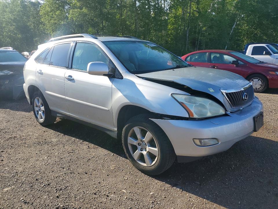 2009 Lexus Rx VIN JTJHK31U492858909 COPART salvage auction — FRONT END, On - Permit No Brand - Unfit, sold $800 on 2026-07-28 (photo 4)
