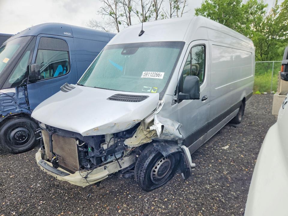 2023 Mercedes-benz Sprinter VIN W1Y5NDHY3PT127340 COPART salvage auction — FRONT END, NY - MV-907A SALVAGE CERTIFICATE, sold $3,150 on 2026-07-29 (photo 1)