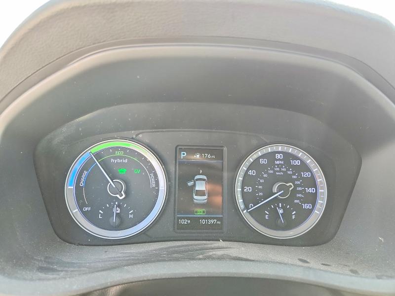 2019 Hyundai VIN KMHE34L33KA092773 COPART salvage auction — REAR END, TX - SALVAGE VEHICLE TITLE (P), sold $1,250 on 2026-07-16 (photo 9)