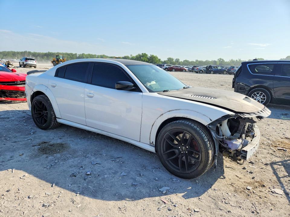 2018 Dodge Charger VIN 2C3CDXKT8JH304048 COPART salvage auction — FRONT END, Il - Salvage Certificate, sold $2,500 on 2026-08-03 (photo 4)