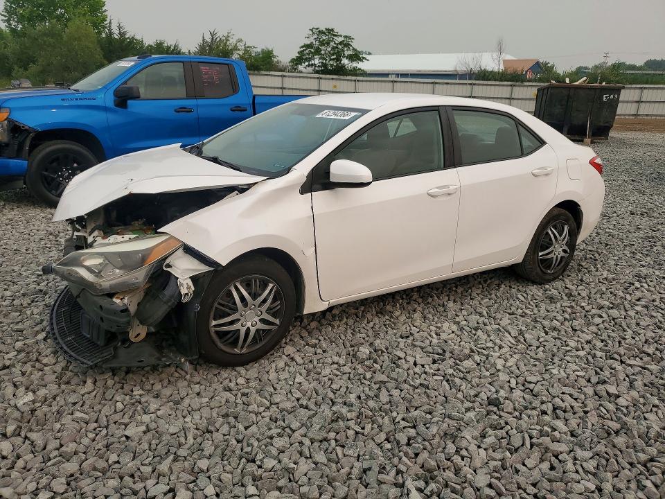 2016 Toyota Corolla VIN 5YFBURHE9GP477530 COPART salvage auction — FRONT END, OH - CERT OF TITLE-SALVAGE, sold $1,600 on 2026-07-27 (photo 1)