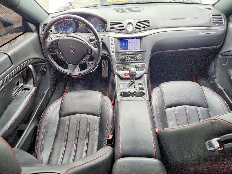 2010 Maserati Granturismo VIN ZAM45KLA1A0052821 COPART salvage auction — FRONT END, Mi - Dis/Dlr/Exp Only Salvage Title, sold $13,800 on 2026-07-10 (photo 8)