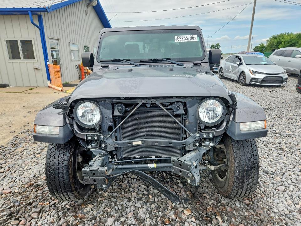 2020 Jeep Gladiator VIN 1C6HJTFG6LL183811 COPART salvage auction — FRONT END, Il - Salvage Certificate, sold $13,600 on 2026-08-31 (photo 5)