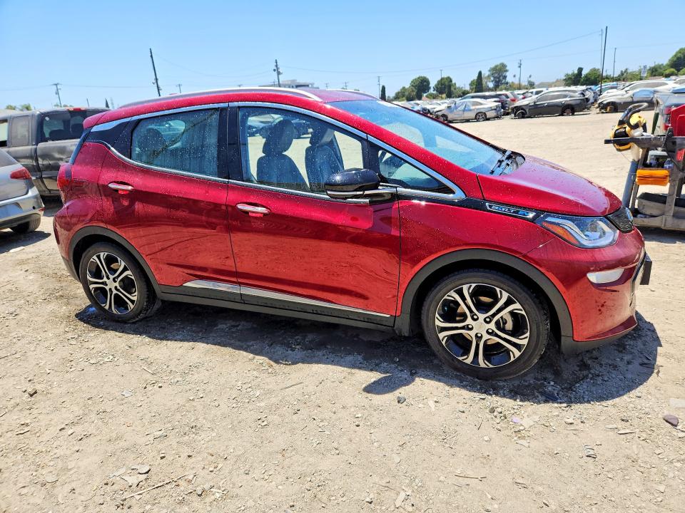 2021 Chevrolet Bolt VIN 1G1FZ6S05M4114597 COPART salvage auction — SIDE, Ca - Salvage Certificate, sold $3,850 on 2026-07-30 (photo 4)