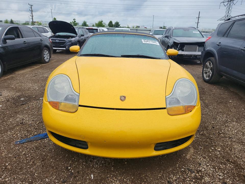 2000 Porsche Boxster VIN WP0CA2981YS620502 COPART salvage auction — MECHANICAL, Wi - Certificate Of Title, sold $1,950 on 2026-08-06 (photo 5)