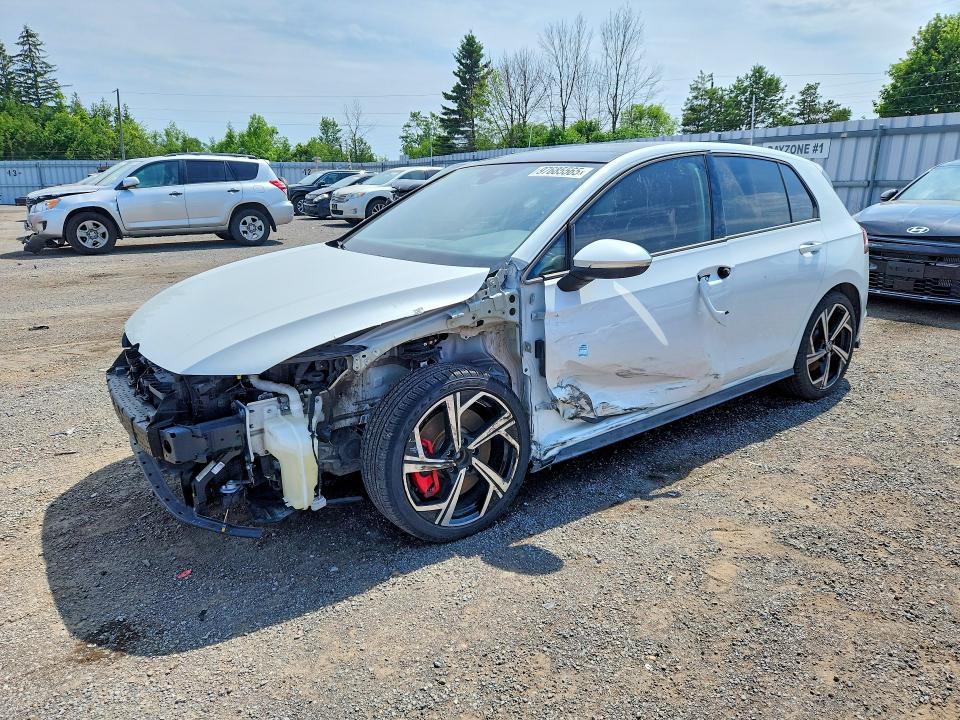 2024 Volkswagen Gti VIN WVWRA7CD1RW223427 — COPART salvage auction photo