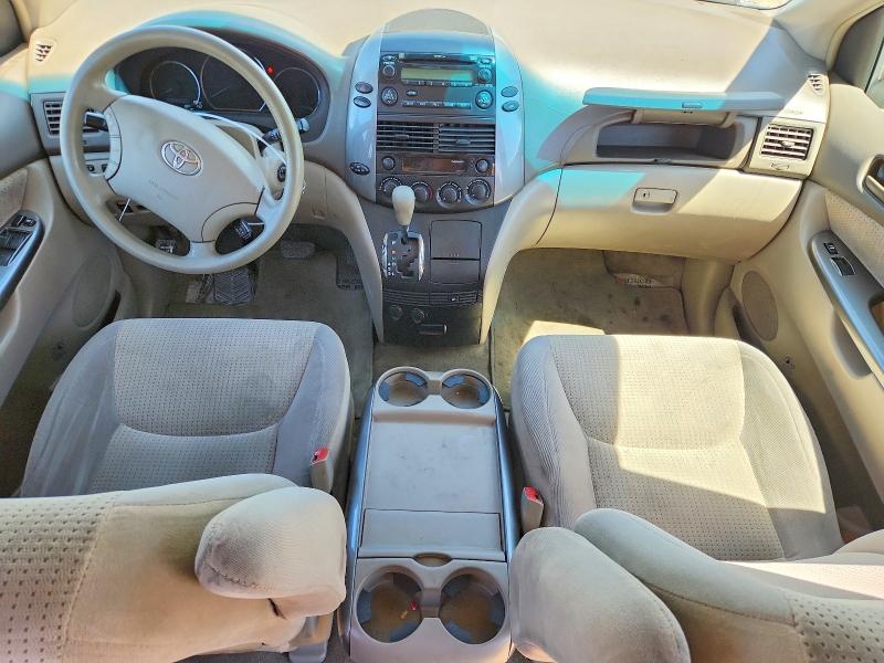 2006 Toyota Sienna VIN 5TDZA23C66S562920 COPART salvage auction — FRONT END, CA - SALVAGE CERTIFICATE, sold $20 on 2026-07-30 (photo 8)