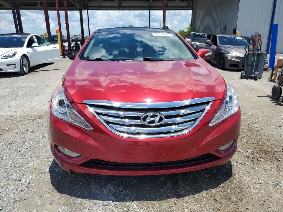 2012 Hyundai Sonata VIN 5NPEC4AC6CH444536 COPART salvage auction — FRONT END, Fl - Cert Of Title Slvg Rebuildable, sold $3,050 on 2026-07-17 (photo 5)