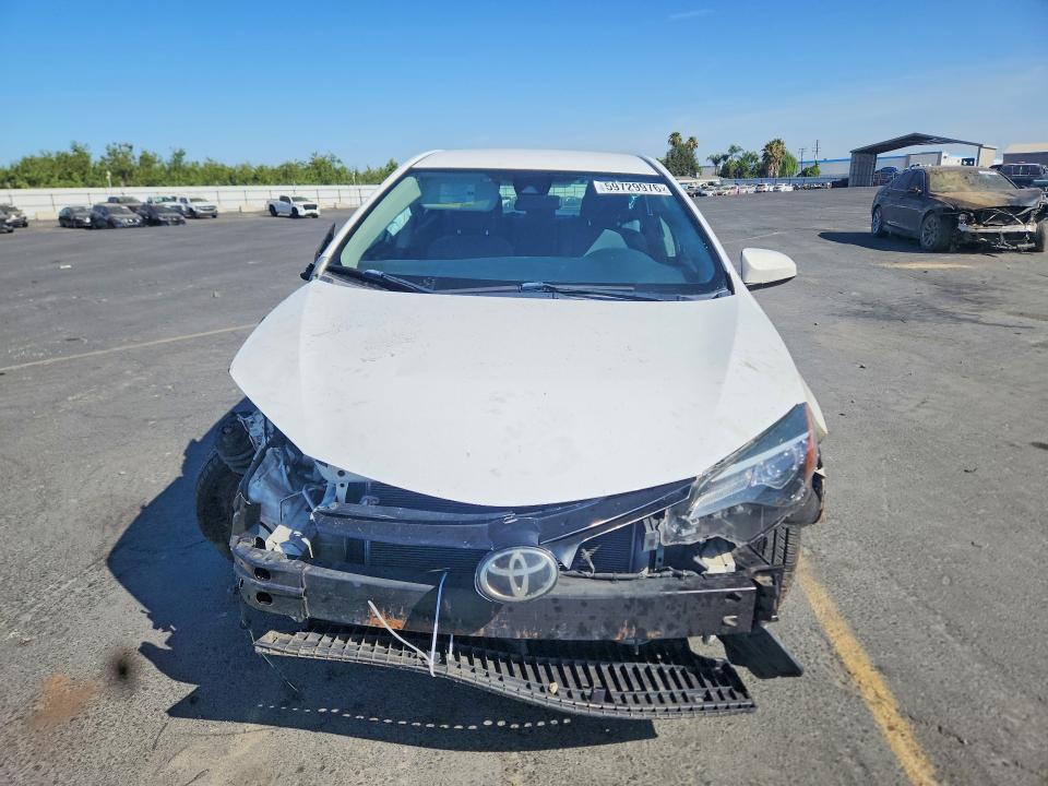 2017 Toyota Corolla VIN 5YFBURHE7HP672611 COPART salvage auction — FRONT END, Salvage Title, sold $2,450 on 2026-07-23 (photo 5)