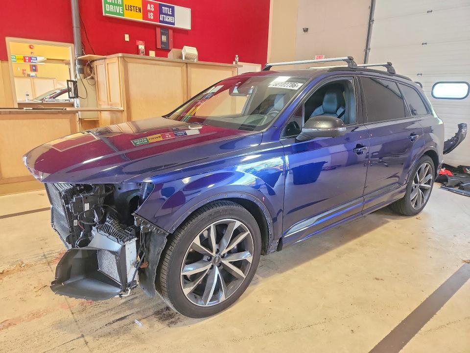 2022 Audi Sq7 VIN WA1AWBF79ND005386 COPART salvage auction — FRONT END, Ri - Salvage Certificate Of Title, sold $17,400 on 2026-07-14 (photo 1)