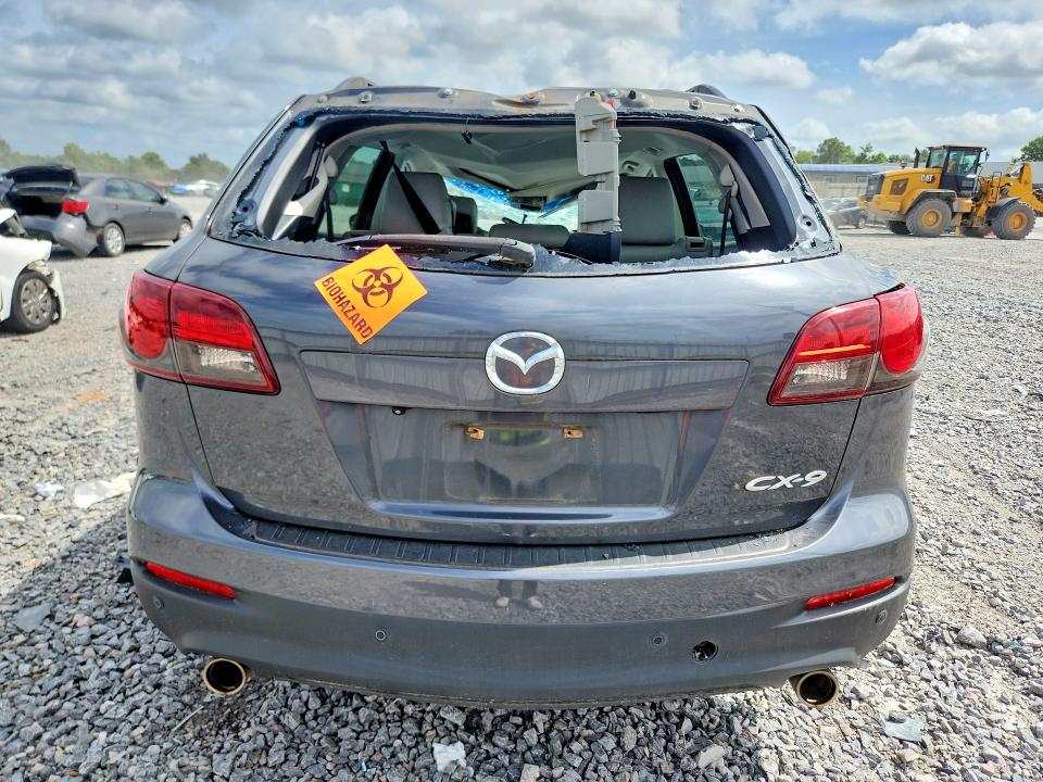 2014 Mazda Cx-9 VIN JM3TB2CAXE0434495 COPART salvage auction — ROOF, Al - Cert Of Title-Salvage Title, sold $225 on 2026-07-28 (photo 6)