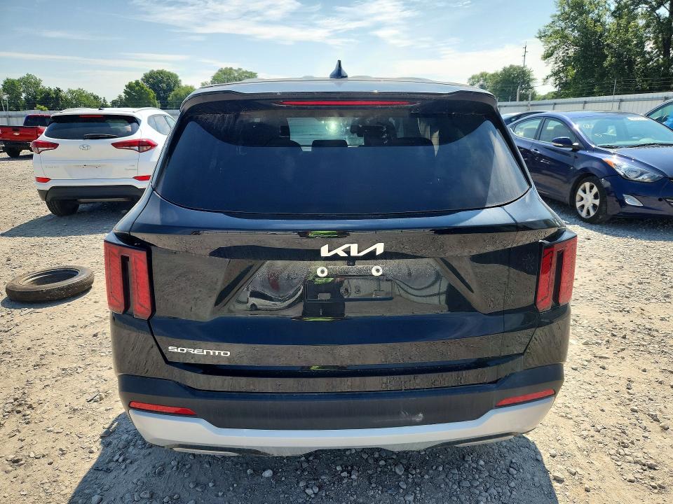 2025 Kia Sorento VIN 5XYRG4JC4SG389841 COPART salvage auction — SIDE, Oh - Certificate Of Title, sold $9,000 on 2026-07-31 (photo 6)