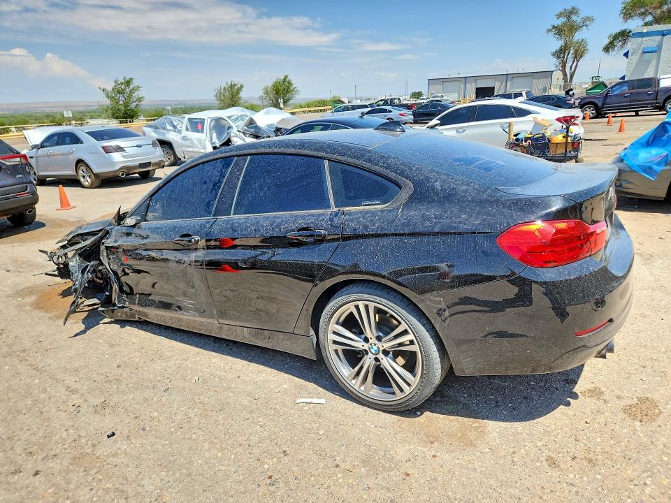 2017 BMW 4er VIN WBA4F7C5XHG787023 COPART salvage auction — FRONT END, Nm - Certificate Of Title, sold $1,500 on 2026-07-30 (photo 2)