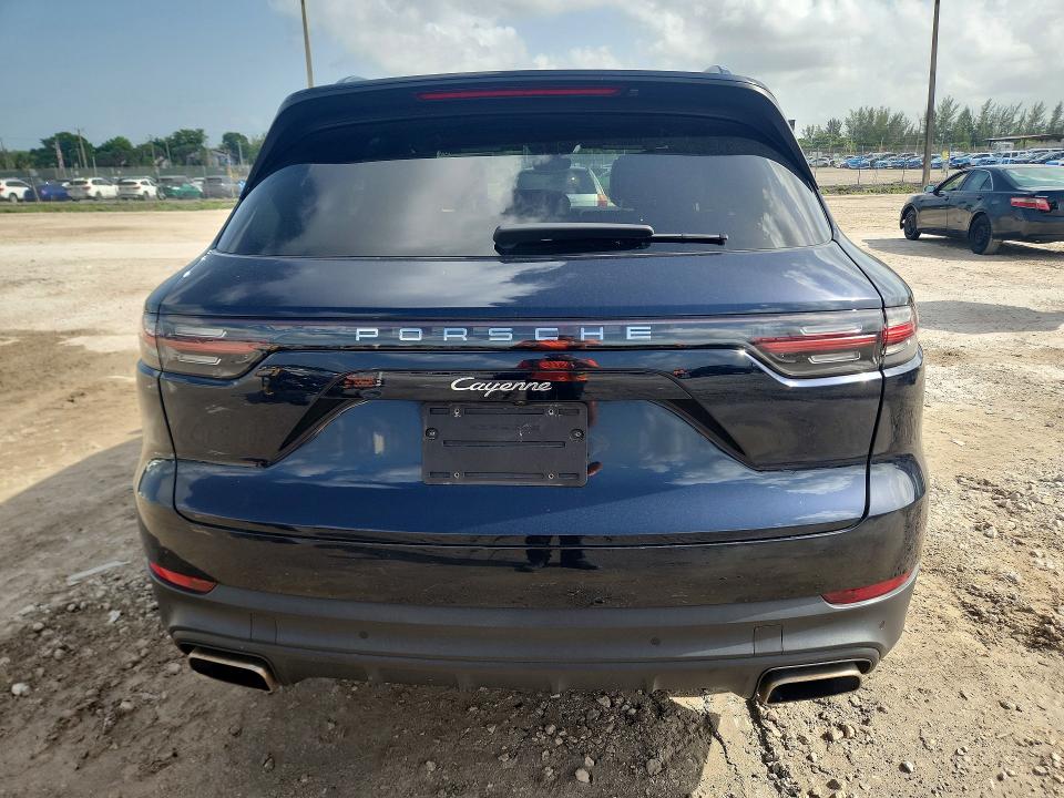 2019 Porsche Cayenne VIN WP1AA2AY3KDA06760 COPART salvage auction — VANDALISM, Fl - Cert Of Title Slvg Rebuildable, sold $21,400 on 2026-08-20 (photo 6)