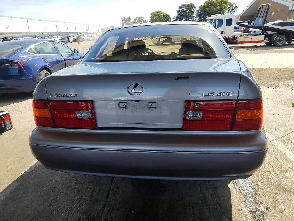 1999 Lexus Ls 400 VIN JT8BH28F4X0156007 COPART salvage auction — FRONT END, Ca - Salvage Certificate, sold $30 on 2026-07-21 (photo 6)