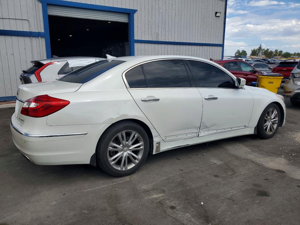 2012 Hyundai Genesis VIN KMHGC4DD1CU194363 COPART salvage auction — SIDE, NV - CERTIFICATE OF TITLE, sold $1,200 on 2026-07-20 (photo 3)