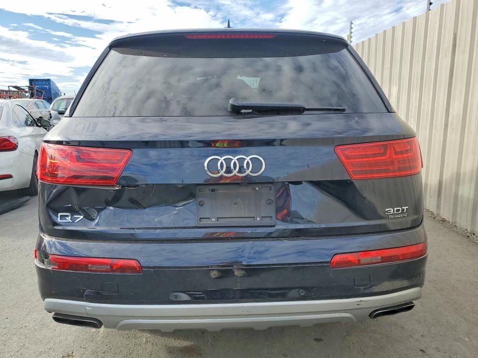 2017 Audi Q7 VIN WA1LAAF75HD032851 COPART salvage auction — REAR END, CA - SALVAGE CERTIFICATE, sold $8,000 on 2026-07-28 (photo 6)