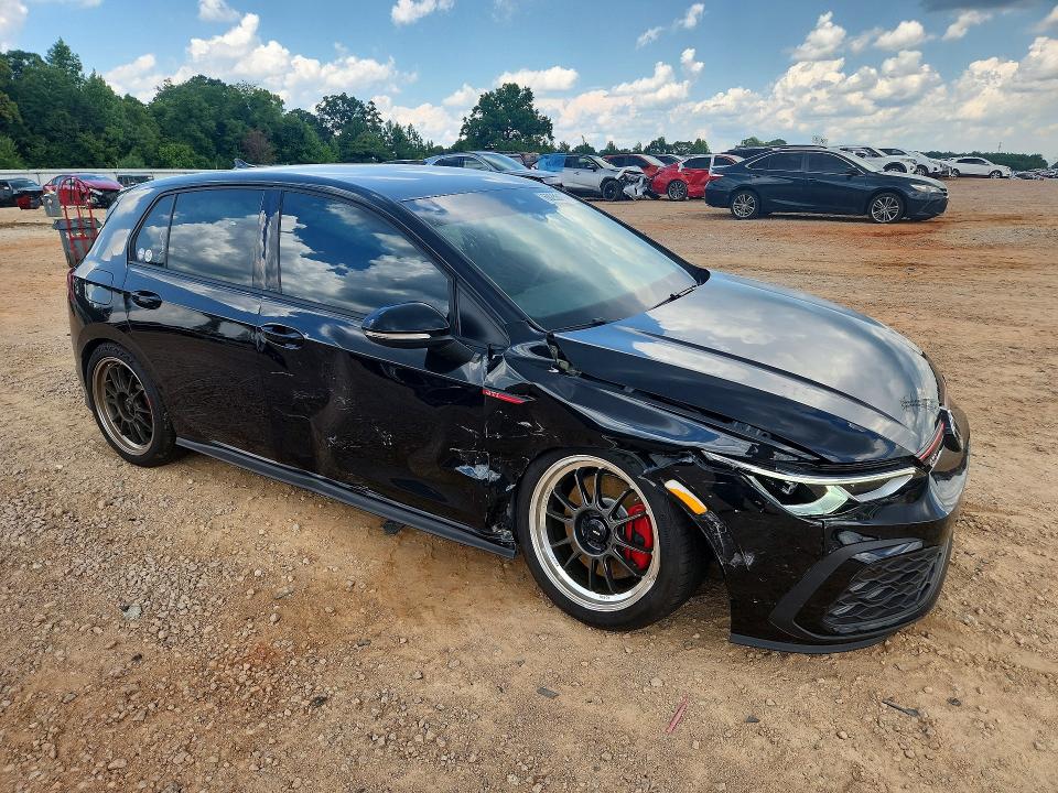 2024 Volkswagen Gti VIN WVWHA7CD0RW142673 COPART salvage auction — FRONT END, Nc - Salvage Certificate Of Title, sold $7,800 on 2026-08-17 (photo 4)