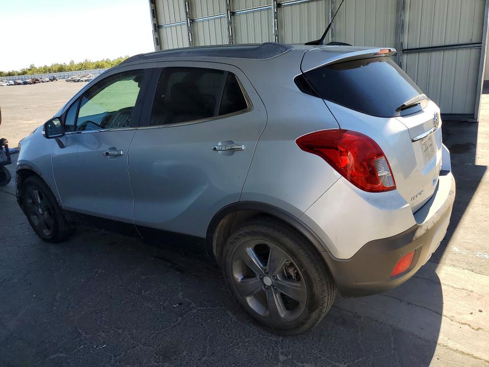 2014 Buick Encore VIN KL4CJASB0EB592584 COPART salvage auction — FRONT END, Ca - Salvage Certificate, sold $1,500 on 2026-07-27 (photo 2)