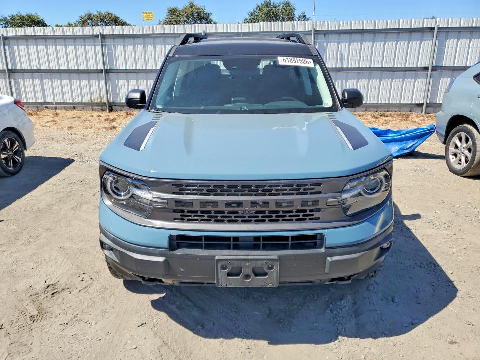 2021 Ford Bronco sport VIN 3FMCR9F99MRA13523 COPART salvage auction — REAR END, Ca - Salvage Certificate, sold $10,100 on 2026-08-18 (photo 5)