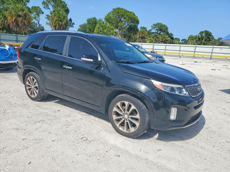 2014 Kia Sorento VIN 5XYKW4A73EG517966 COPART salvage auction — MINOR DENT/SCRATCHES, Fl - Certificate Of Title (P), sold $1,250 on 2026-07-29 (photo 4)