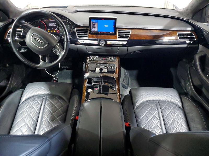 2016 Audi A8 VIN WAU43AFD3GN009262 COPART salvage auction — FRONT END, Salvage Title, sold $425 on 2026-07-21 (photo 8)