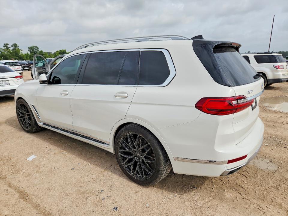 2020 BMW X7 VIN 5UXCW2C03L9B89361 COPART salvage auction — NORMAL WEAR, Tx - Certificate Of Title, sold $2,650 on 2026-07-21 (photo 2)