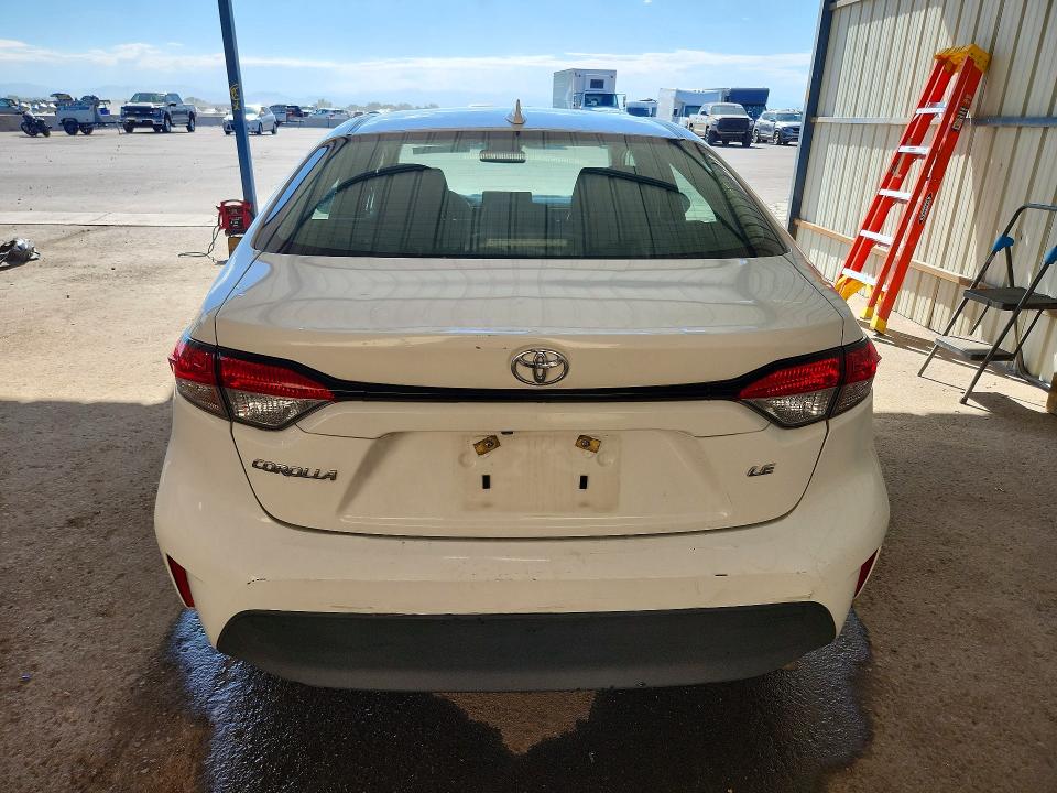 2023 Toyota Corolla VIN 5YFB4MDE7PP010275 COPART salvage auction — HAIL, CO - CERTIFICATE OF TITLE, sold $7,800 on 2026-07-22 (photo 6)