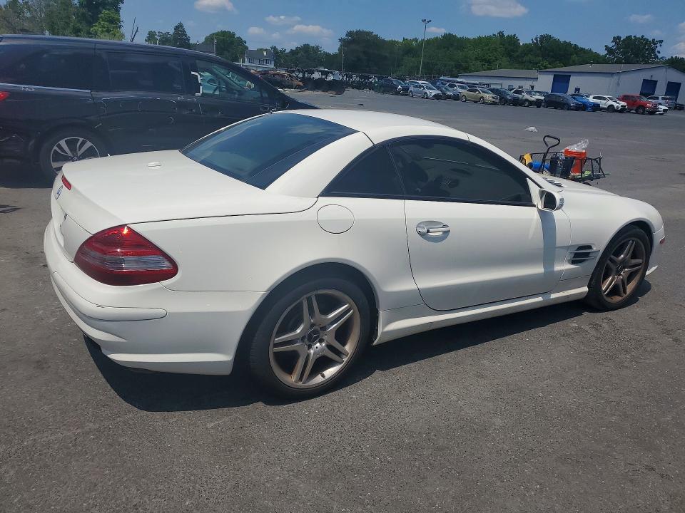 2007 Mercedes-benz Sl-klasse VIN WDBSK71F37F130133 COPART salvage auction — BURN, NJ - CERT OF TITLE-SALVAGE, sold $3,450 on 2026-07-23 (photo 3)