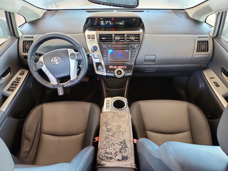 2012 Toyota Prius v VIN JTDZN3EU7C3108348 COPART salvage auction — MINOR DENT/SCRATCHES, Salvage Title, sold $1,350 on 2026-07-09 (photo 8)