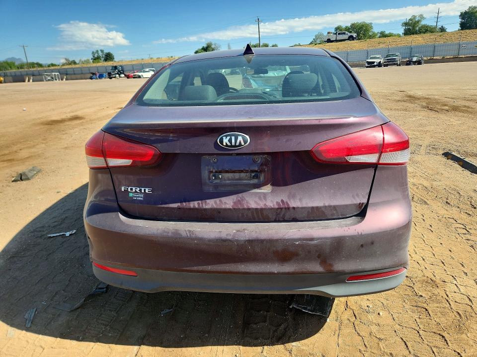 2018 Kia Forte VIN 3KPFL4A71JE259268 COPART salvage auction — FRONT END, CO - DIS/DLR/EXP ONLY CLEAN TITLE, sold $1,550 on 2026-08-03 (photo 6)