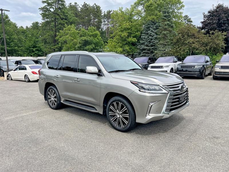 2021 Lexus Lx VIN JTJDY7AX6M4337282 COPART salvage auction — MINOR DENT/SCRATCHES, Mt - Certificate Of Title (P), sold $59,500 on 2026-07-27 (photo 1)