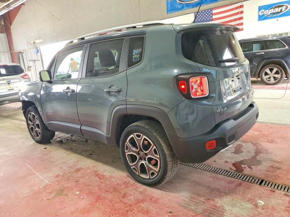 2017 Jeep Renegade VIN ZACCJBDBXHPF63757 COPART salvage auction — FRONT END, Ny - Mv-907A Salvage Certificate, sold $825 on 2026-08-10 (photo 2)