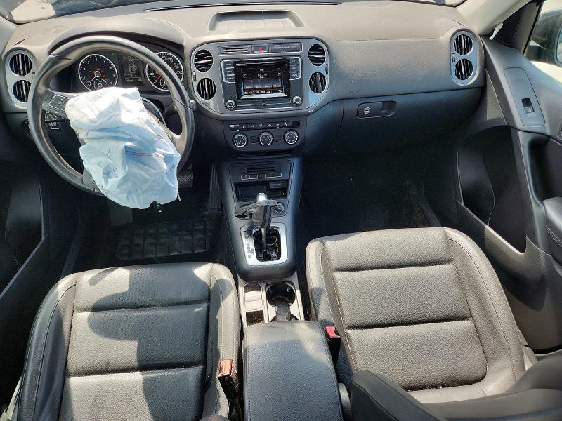 2016 Volkswagen Tiguan VIN WVGBV7AX5GW014414 COPART salvage auction — FRONT END, Fl - Cert Of Title Slvg Rebuildable, sold $450 on 2026-08-19 (photo 8)