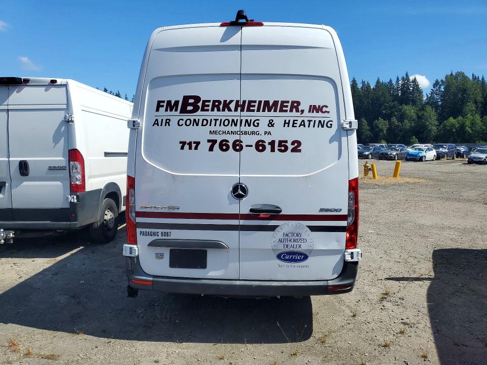 2024 Mercedes-benz Sprinter VIN W1Y5NCHY8RT189202 COPART salvage auction — FRONT END, Wa - Bill Of Sale, sold $5,400 on 2026-07-22 (photo 6)