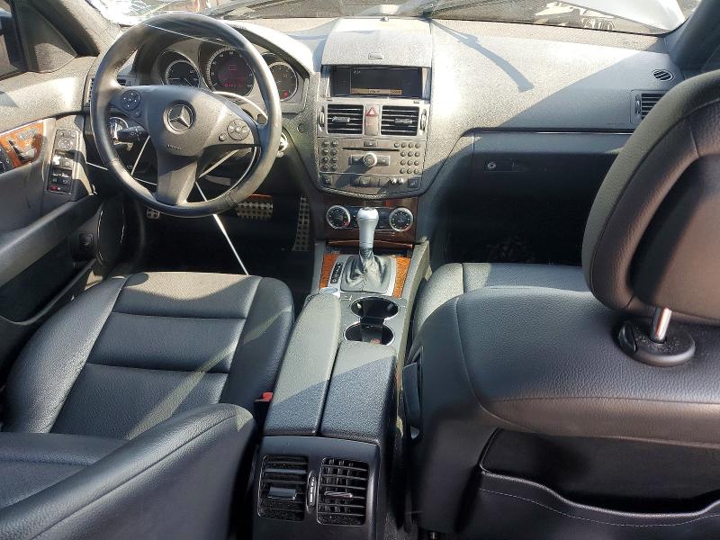 2011 Mercedes-benz C class VIN WDDGF8BB8BR139615 COPART salvage auction — FRONT END, CT - CERT OF TITLE-SALVAGE, sold $525 on 2026-08-07 (photo 8)