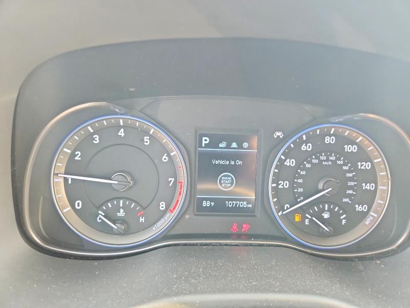 2020 Hyundai Kona VIN KM8K2CAA3LU548093 COPART salvage auction — WATER/FLOOD, Ny - Mv-907A Salvage Certificate, sold $350 on 2026-07-28 (photo 9)